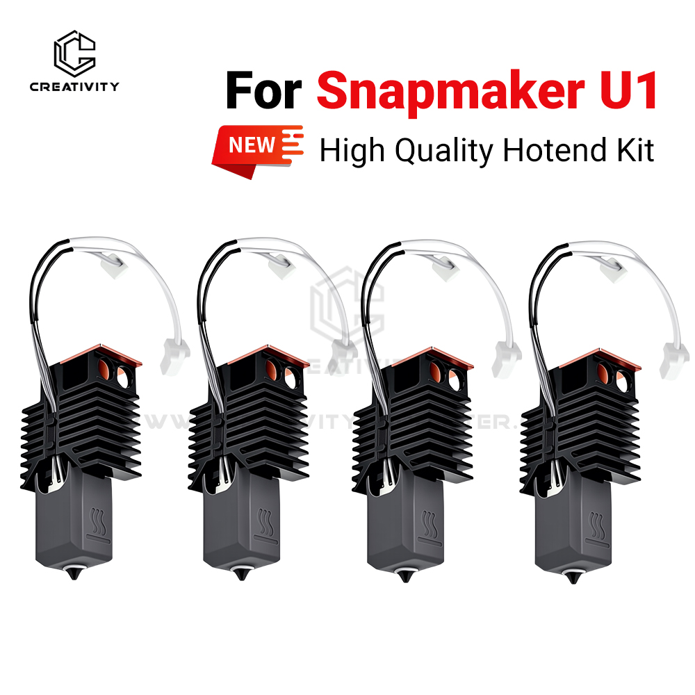 High Flow Ceramic Hotend - Hotend Completamente Assemblato per Snapmaker U1,