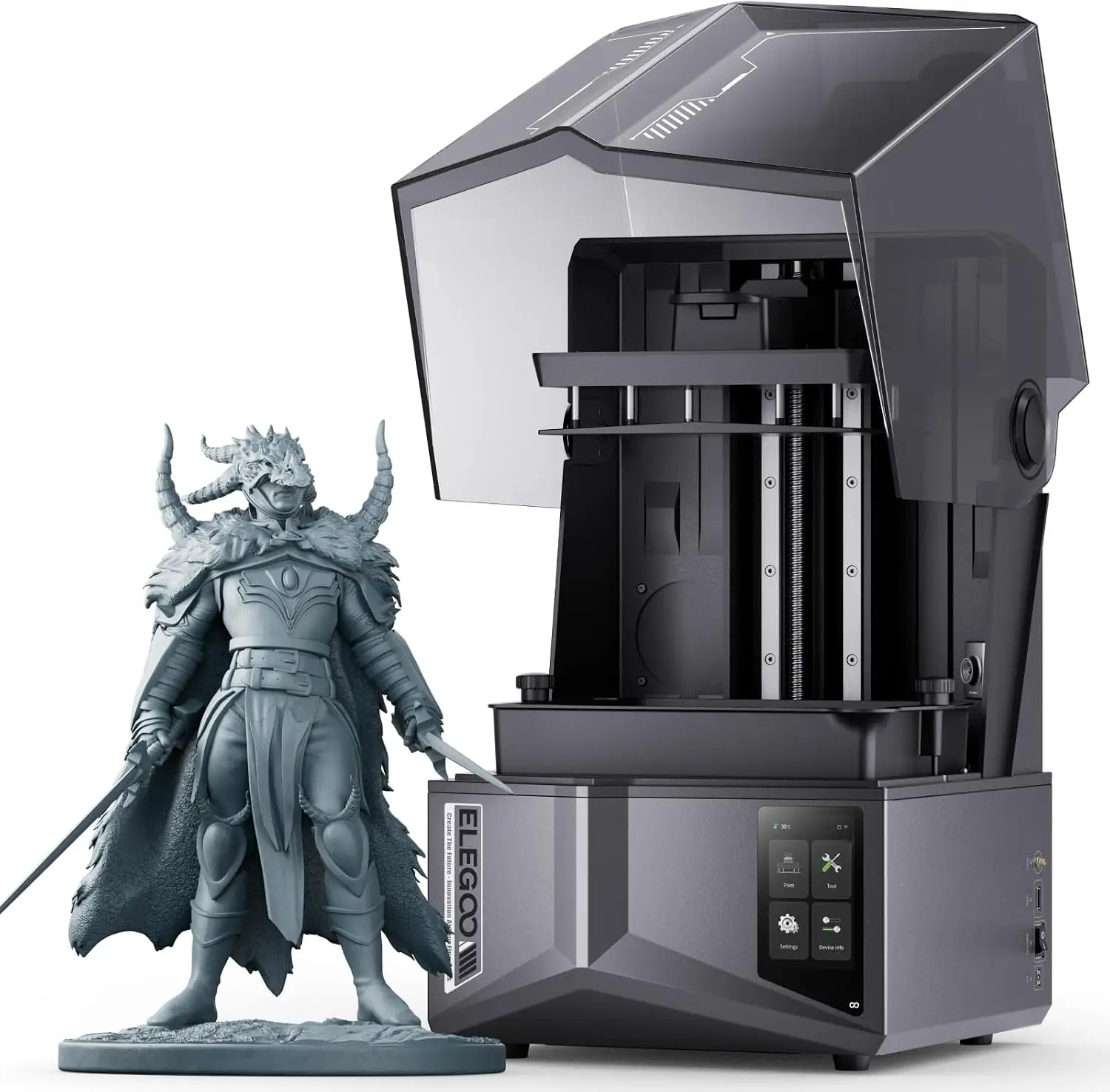 Stampante 3D in resina Saturn  - 12K Monochrome Lcd Resin 3D Printer recensione e prezzo