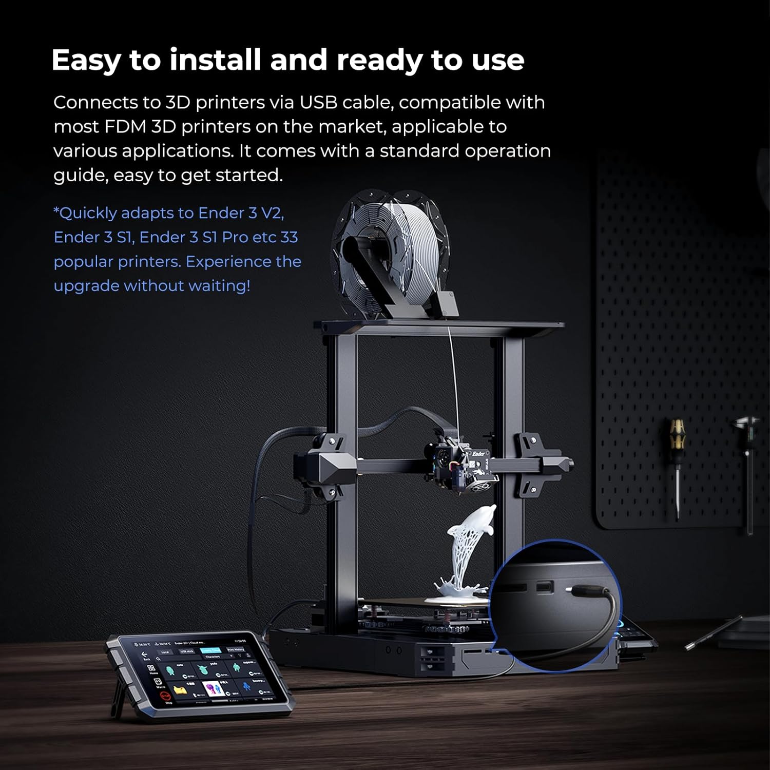 Creality Sonic Pad T800 Touchs - Klipper Pad 7 Inch recensione e prezzo