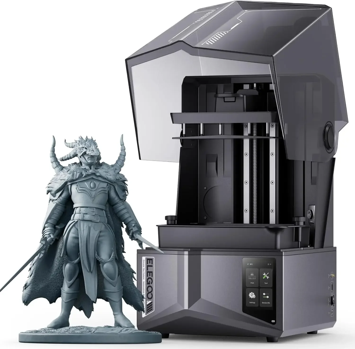 Stampante 3D a Resina Saturn 4 - 12K Monochrome Lcd Resin 3D Printer recensione e prezzo