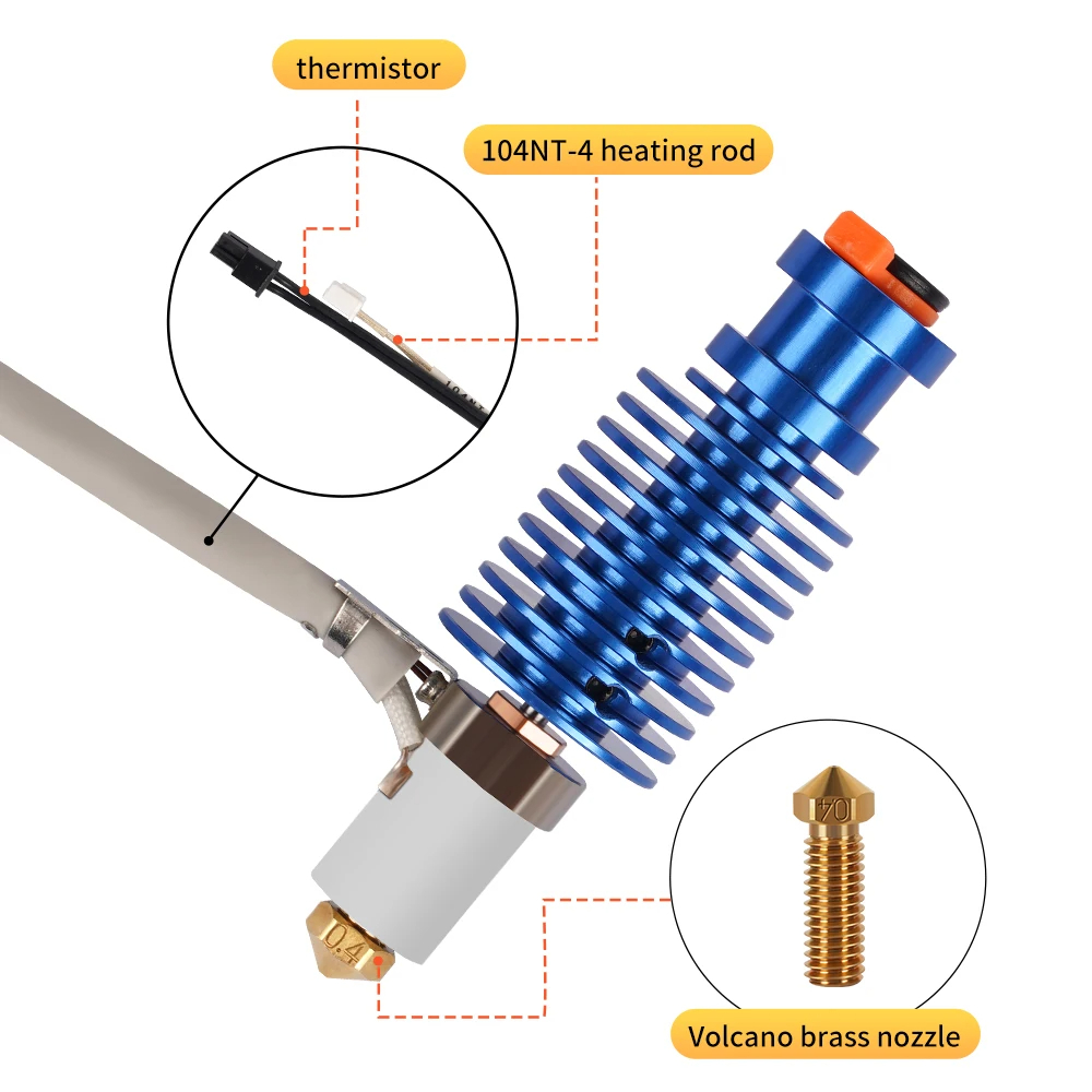 Kit Hotend Volcano 24V 60W per - Corexy 3D Printer Kit recensione e prezzo