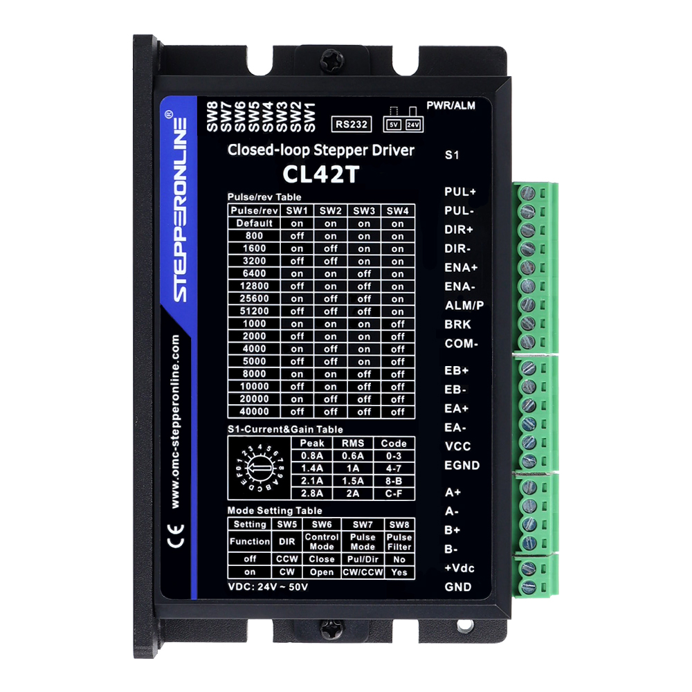 STEPPERONLINE Kit driver motor - Closed Loop Stepper Motor Nema 17 recensione e prezzo